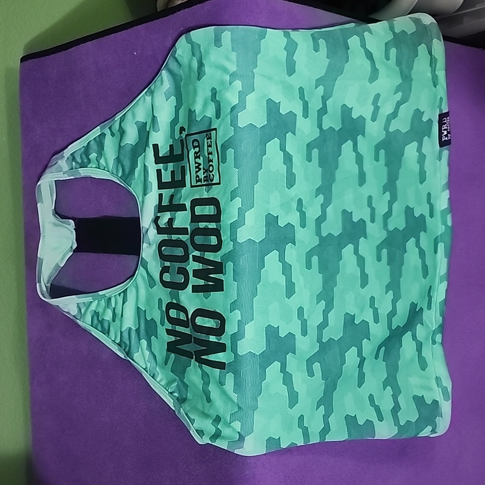 NWOT Brazilian Fitness Co. Wms Fitness T-back Tank